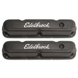 Load image into Gallery viewer, Edelbrock Valve Cover Signature Series Chrysler 1965-1991 318-340-360 CI V8 Black - Main Product View