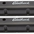 Load image into Gallery viewer, Edelbrock Valve Cover Signature Series Ford 1958-1976 FE V8 Black - Main Product View