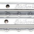 Load image into Gallery viewer, Edelbrock Valve Cover Signature Series Oldsmobile 350-455 CI V8 Chrome - Side View