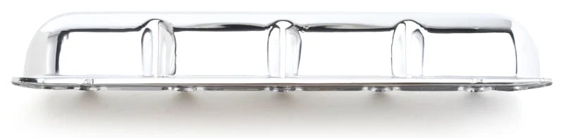 Edelbrock Valve Cover Signature Series Oldsmobile 350-455 CI V8 Chrome - Installation View