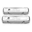 Load image into Gallery viewer, Edelbrock Valve Cover Signature Series Pontiac 1962-1979 301-455 CI V8 Tall Chrome - Main Product View