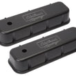 Load image into Gallery viewer, Edelbrock Valve Cover Victor Series Chevrolet 1965 and Later 396-502 V8 Tall Black - Additional View 5