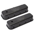 Load image into Gallery viewer, Edelbrock Valve Cover Victor Series Chevrolet 1965 and Later 396-502 V8 Tall Black - Additional View 6