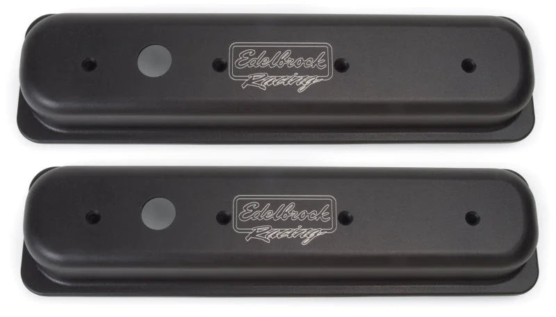 Edelbrock Valve Cover Victor Series Chevrolet 1987-1995 262-400 CI V8 Black - Main Product View