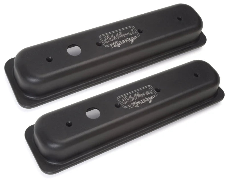 Edelbrock Valve Cover Victor Series Chevrolet 1987-1995 262-400 CI V8 Black - Additional View 5