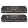 Load image into Gallery viewer, Edelbrock Valve Cover Victor Series Ford 289-302-351W CI V8 Low Black - Side View