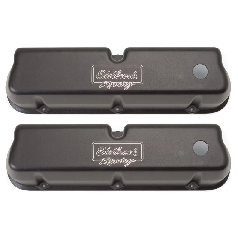 Edelbrock Valve Cover Victor Series Ford 289-302-351W CI V8 Tall Black - Side View
