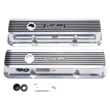 Load image into Gallery viewer, Edelbrock Valve Covers Elite II Ford FE 1958-76 Polished - Main Product View
