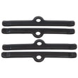 Load image into Gallery viewer, Edelbrock Vc Hold Down Tab Kit SBC 5In Long Steel Black Set of 4 - Main Product View