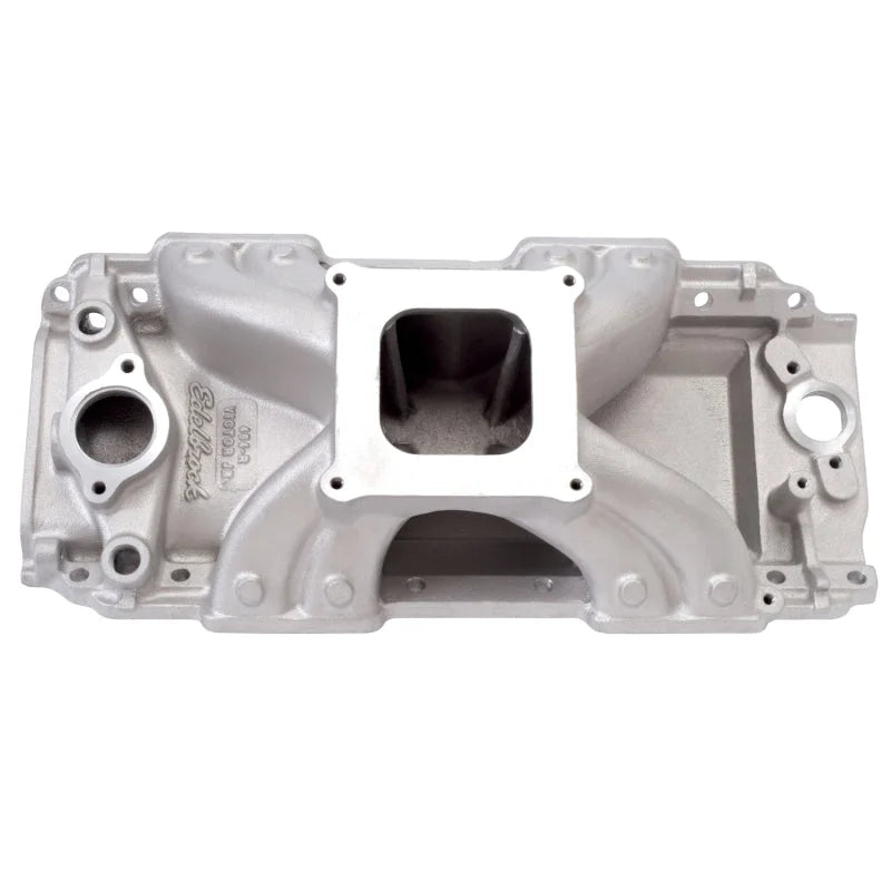 Edelbrock Victor 454-R 850 Manifold - Side View