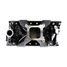 Load image into Gallery viewer, Edelbrock Victor Jr. 23 Degree Black Plasma Intake Manifold fits Chevy Sb - Main Product View