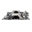 Load image into Gallery viewer, Edelbrock Victor Jr. 23 Degree Intake Manifold - Chrome Plasma Finish fits Chevy Sb - Additional View 6