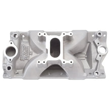 Load image into Gallery viewer, Edelbrock Victor Jr 2Bbl Manifold - Side View