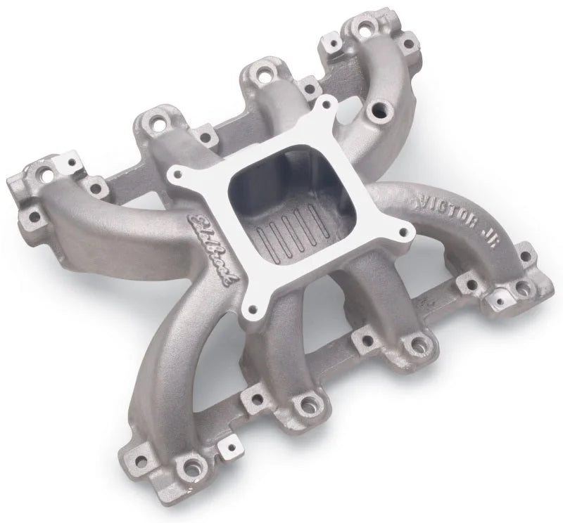 Edelbrock Victor Jr EFI Intake for GM Gen IIi Engines - Back View