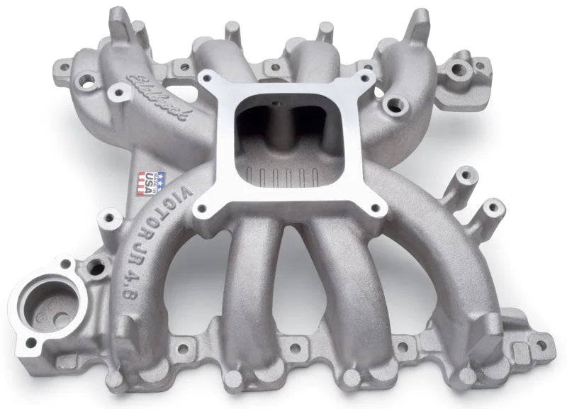 Edelbrock Victor Jr Ford for 4 6L Engines Manifold Only - Side View