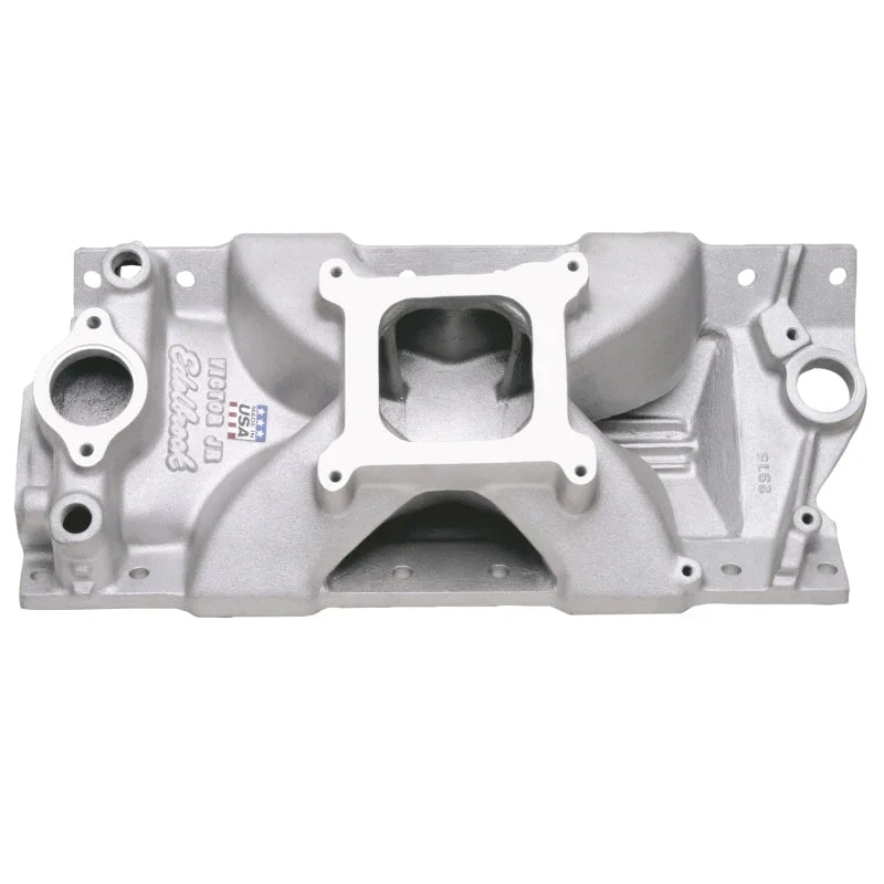 Edelbrock Victor Jr Manifold - Side View