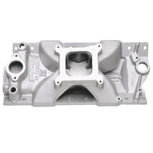Load image into Gallery viewer, Edelbrock Victor Jr Manifold - Side View
