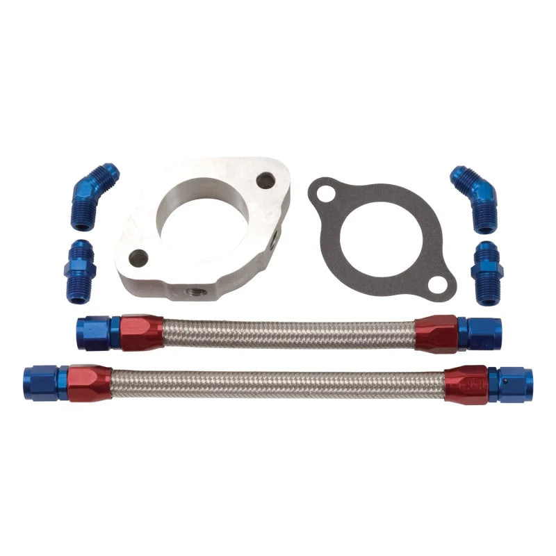 Edelbrock Water By-Pass Kit - Side View
