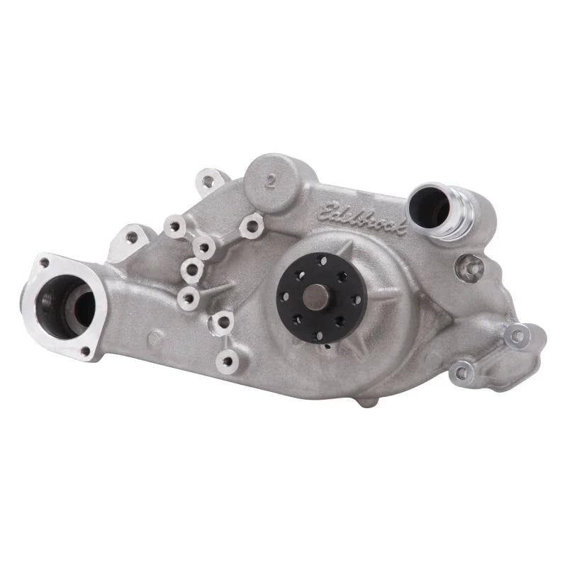 Edelbrock Water Pump High Performance 09-16 GM Gen IV LS Reverse Rotation Left Side Return - Main Product View