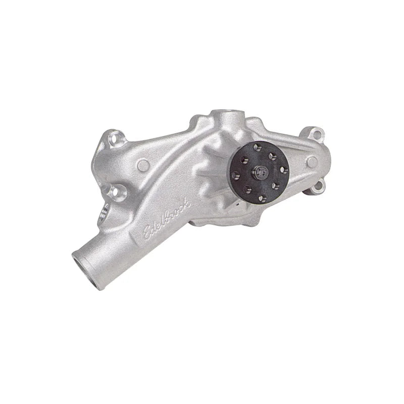 Edelbrock Water Pump High Performance Chevrolet 1965-68 Cars 1966-72 Trucks 1969-1970 Corvette - Side View