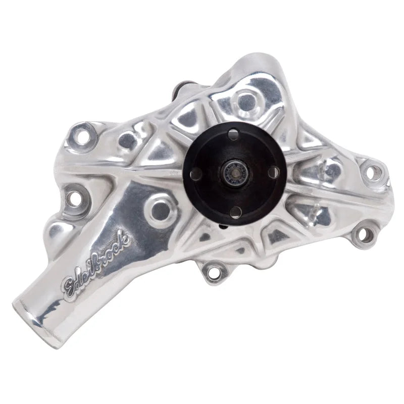 Edelbrock Water Pump High Performance Chevrolet 1987-95 262-400 CI V8 or 90 Deg V6 - Side View