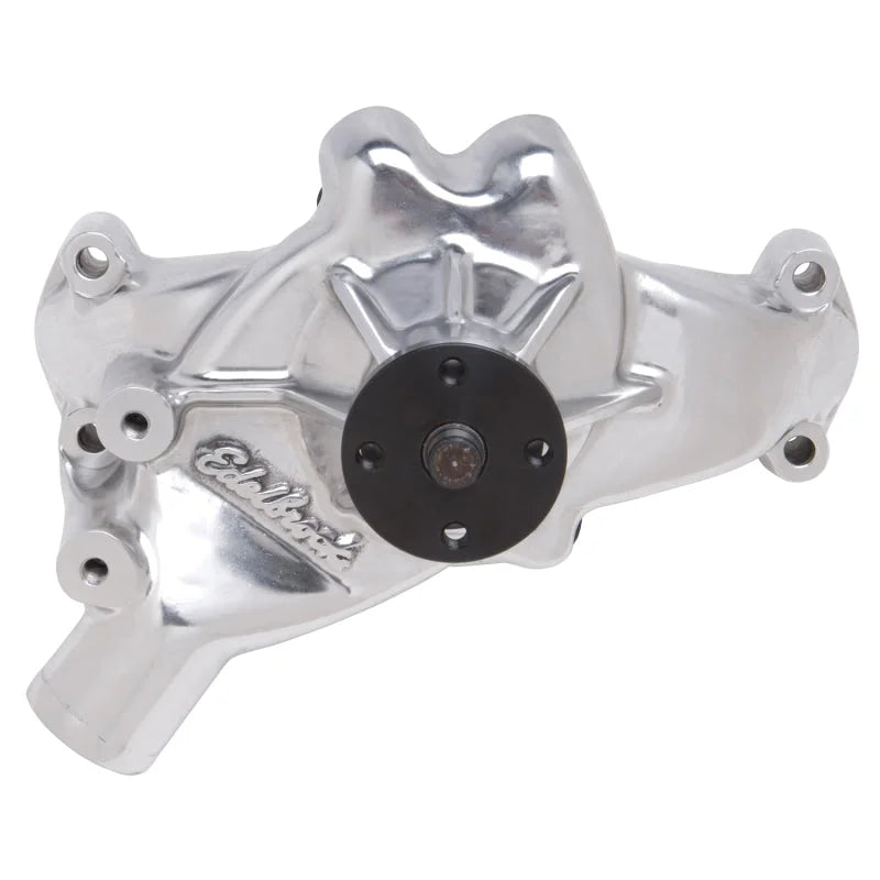 Edelbrock Water Pump High Performance Chevrolet 1988 - Later 454 CI V8 C/K Pickups - Side View