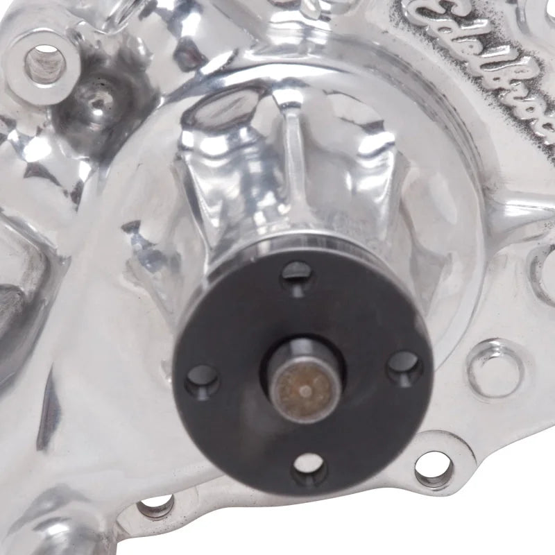 Edelbrock Water Pump High Performance Ford 1965-67 289 CI Inkin Code V8 Engine Standard Length - Side View