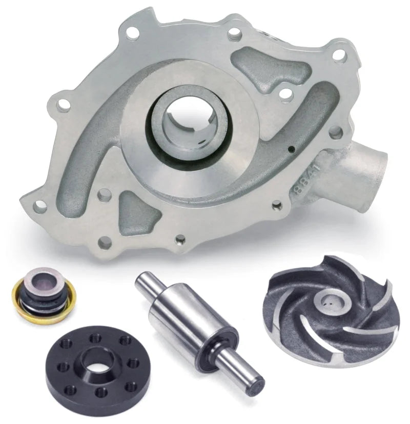 Edelbrock Water Pump High Performance Ford 1965-68 289 CI 1968-69 302 CI 1969 351W CI V8 Engines - Back View