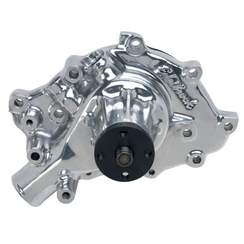 Edelbrock Water Pump High Performance Ford 1965-68 289 CI 1968-69 302 CI 1969 351W CI V8 Engines - Side View