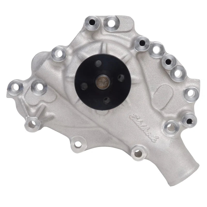 Edelbrock Water Pump High Performance Ford 1970-79 351C CI And 351M/400 CI V8 Engines - Side View