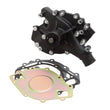 Load image into Gallery viewer, Edelbrock Water Pump High Performance Ford 1970-92 429/460 CI V8 Standard Length Black Finish - Main Product View