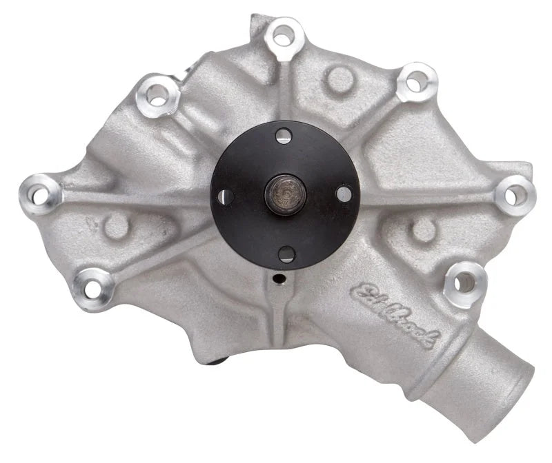 Edelbrock Water Pump High Performance Ford 1993-97 5 0/5 8L V8 F-Series Trucks - Side View