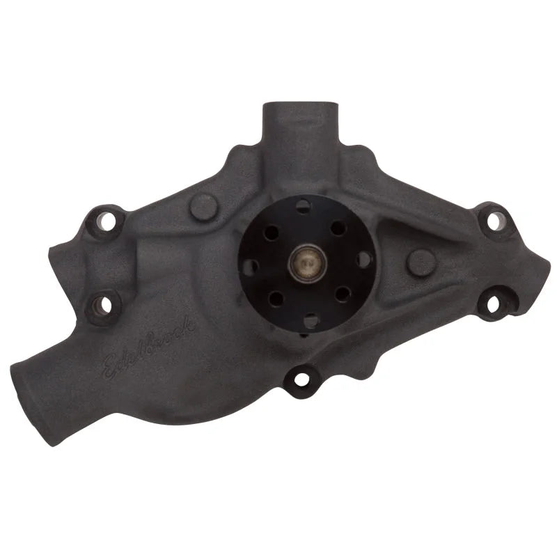 Edelbrock Water Pump Victor Circle Track Series Chevrolet 1955-95 262-400 CI V8 Engines - Side View