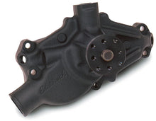 Load image into Gallery viewer, Edelbrock Water Pump Victor Circle Track Series Chevrolet 1955-95 262-400 CI V8 Engines - Back View