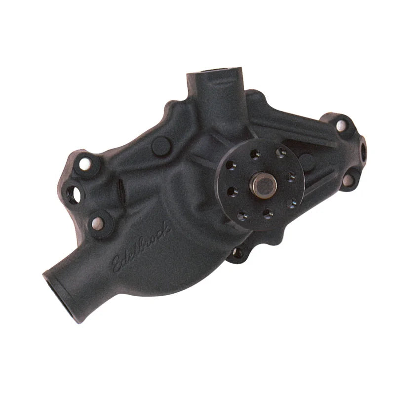 Edelbrock Water Pump Victor Circle Track Series Chevrolet 1955-95 262-400 CI V8 Engines - Installation View