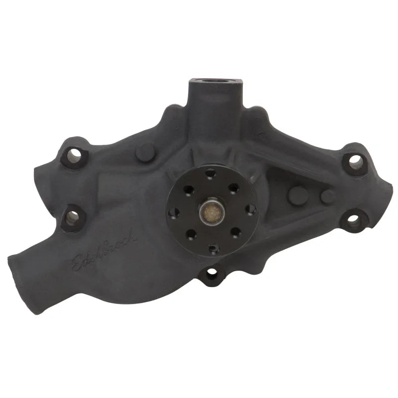 Edelbrock Water Pump Victor Circle Track Series Chevrolet 1955-95 262-400 CI V8 Engines - Side View