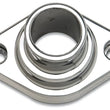 Load image into Gallery viewer, Edelbrock Waterneck Cast SBC/BBC Straight Polished - Main Product View