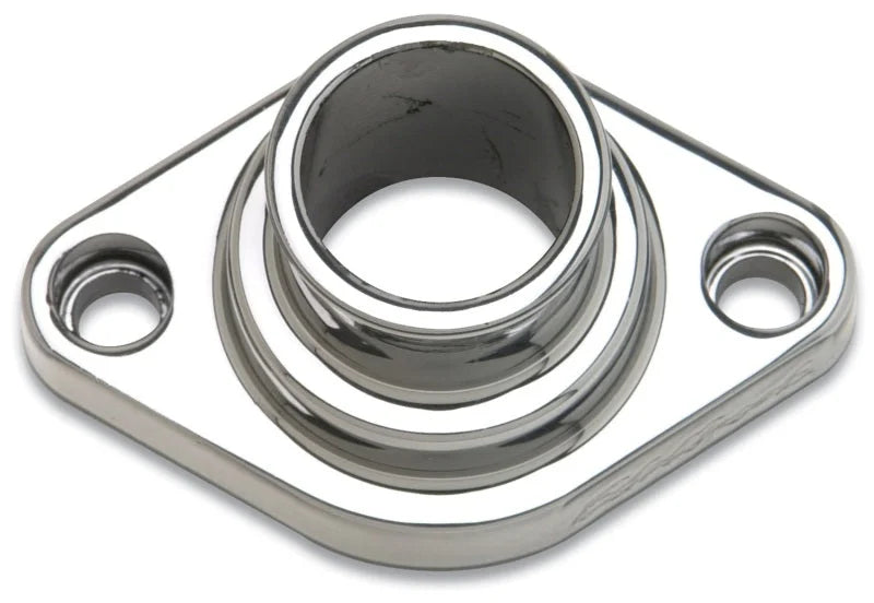 Edelbrock Waterneck Cast SBC/BBC Straight Polished - Main Product View