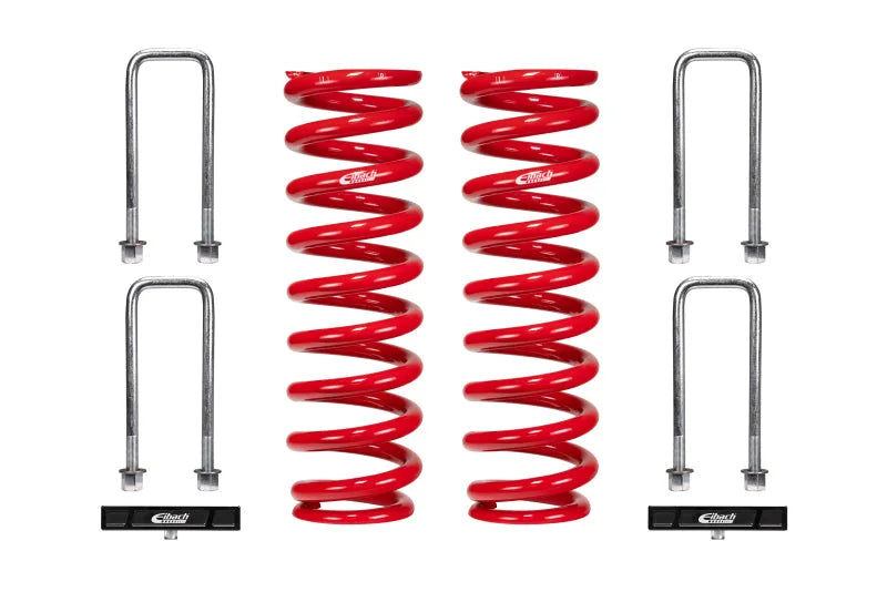 Eibach 19-21 Toyota Tundra PRO-Lift Kit Springs Front Springs & Rear 1in. Block - Main Product View