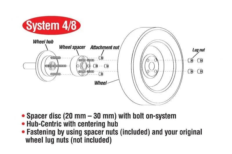 Eibach Pro-Spacer System 15mm Spacer 17-18 Alfa Romeo Giulia (RWD Excludes Quadrifoglio) - Additional View 7