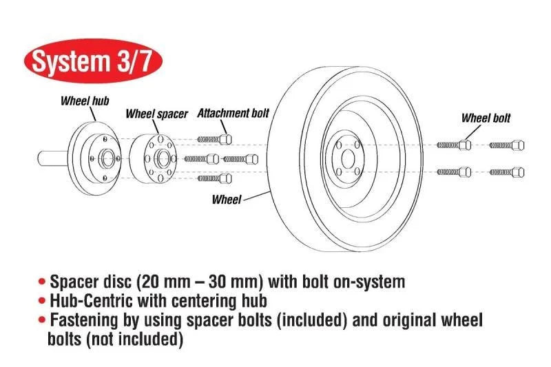 Eibach Pro-Spacer System 15mm Spacer 17-18 Alfa Romeo Giulia (RWD Excludes Quadrifoglio) - Additional View 8