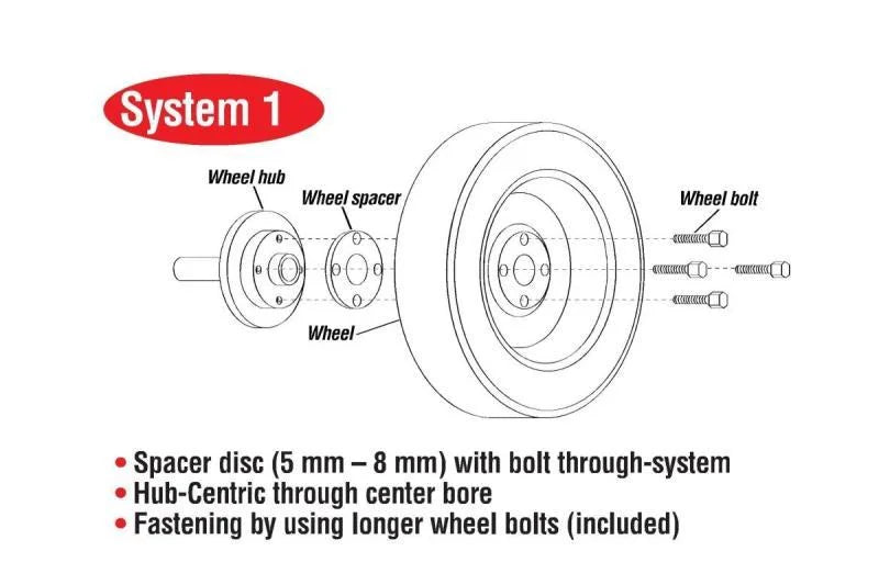 Eibach Pro-Spacer System 15mm Spacer 17-18 Alfa Romeo Giulia (RWD Excludes Quadrifoglio) - Additional View 9
