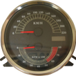 Load image into Gallery viewer, Electronic Speedometer/Tachometer - Stock Look - 220 KPH/8000 rpm DragSpecialties T21-6986A - Main Product View