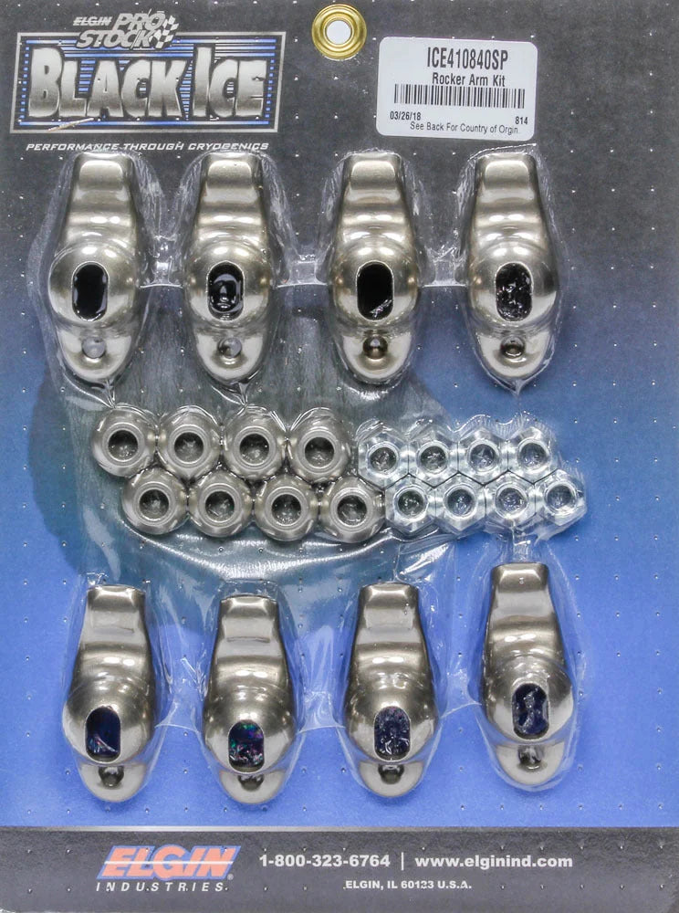 Elgin SBC B/I Rocker Arm Kit 1.60 Ratio 3/8 Stud ICE410840SP