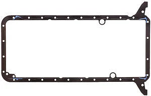 Elring Dichtung Oil Pan Gasket 496.242 fits 2000-2003 BMW M5 / Z8 - Side View