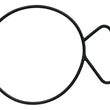 Load image into Gallery viewer, Elring Dichtung Water Pump Gasket 061.670 - Side View