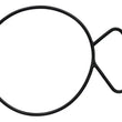 Load image into Gallery viewer, Elring Dichtung Water Pump Gasket 061.670 - Side View