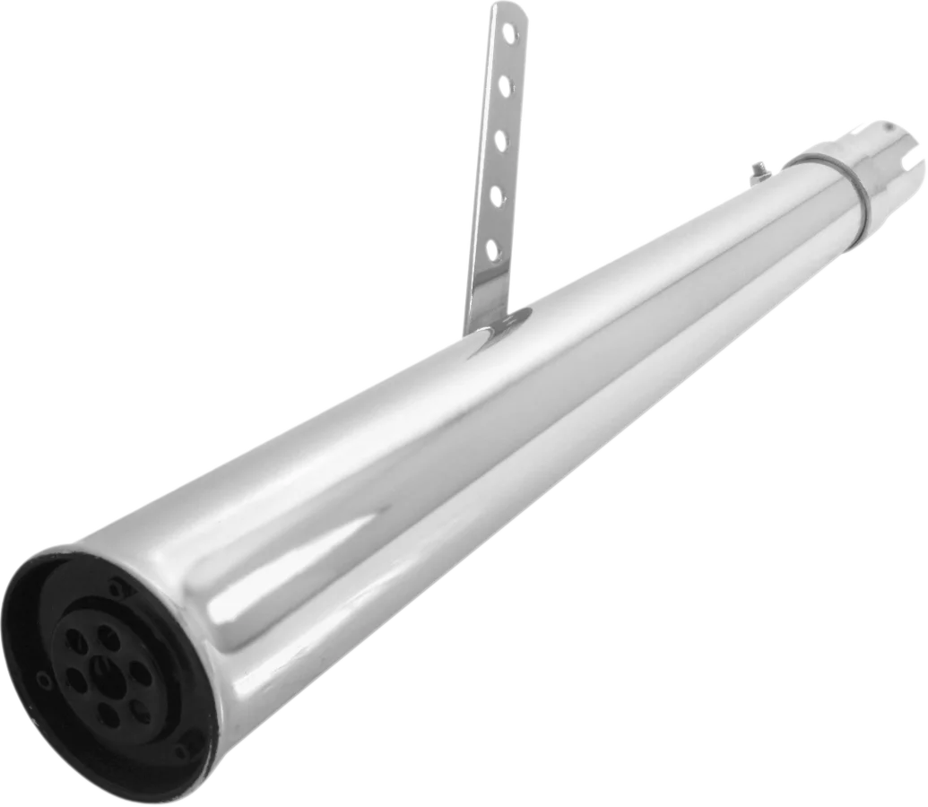 Emgo 80-84034 Universal Megaphone Muffler - 26" - Side View
