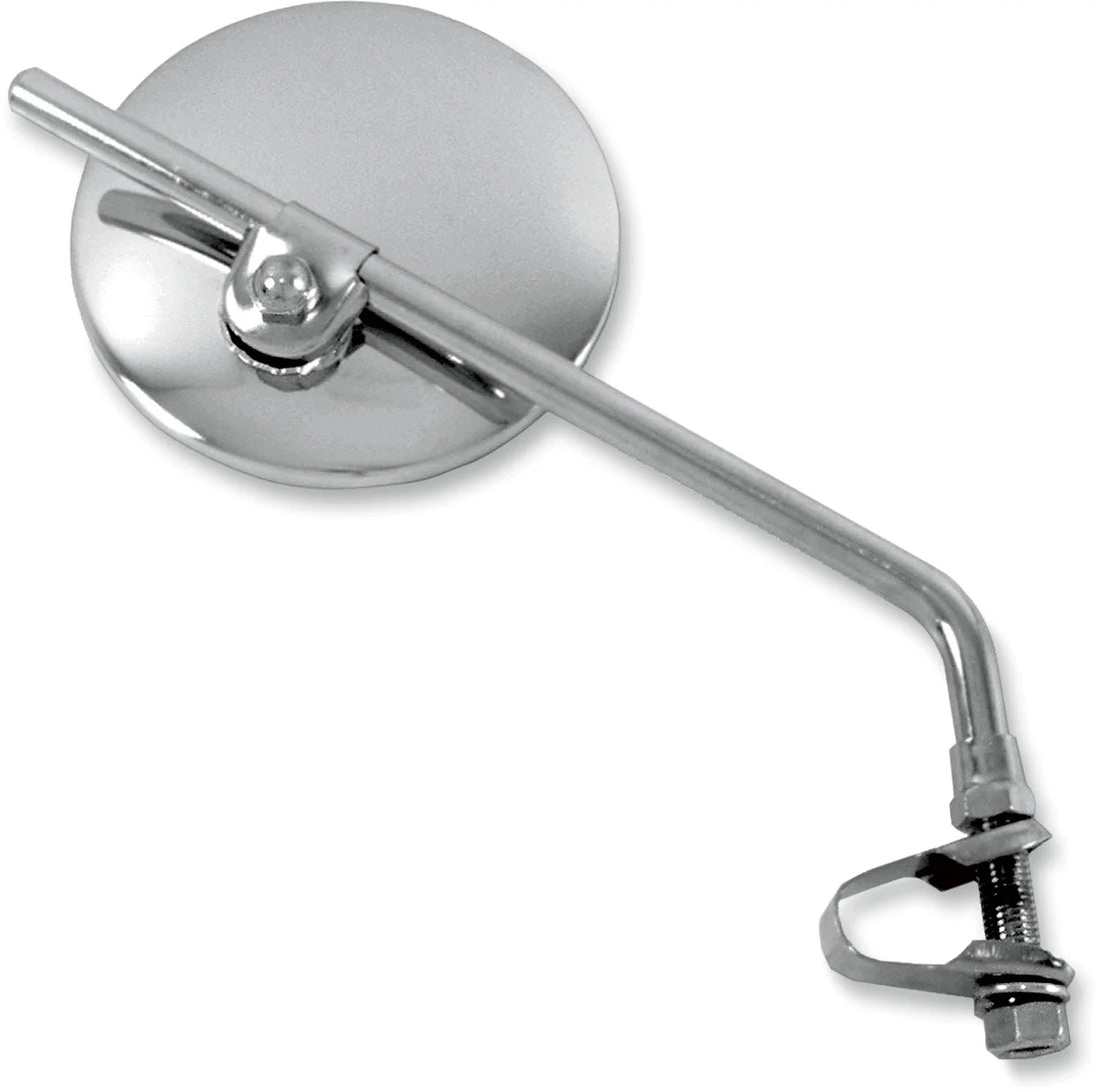 Emgo Clam-On Mirror - 8" Stem 20-06808 - Side View