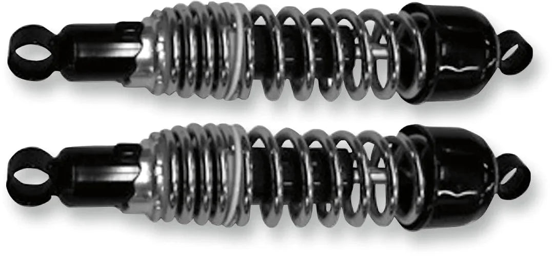 Classic Shocks - Black - Eye/Clevis - 13.4" - Side View